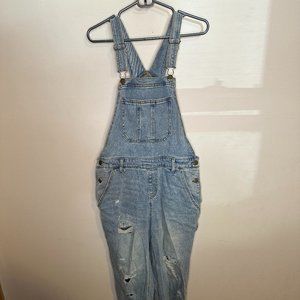 Denim overalls